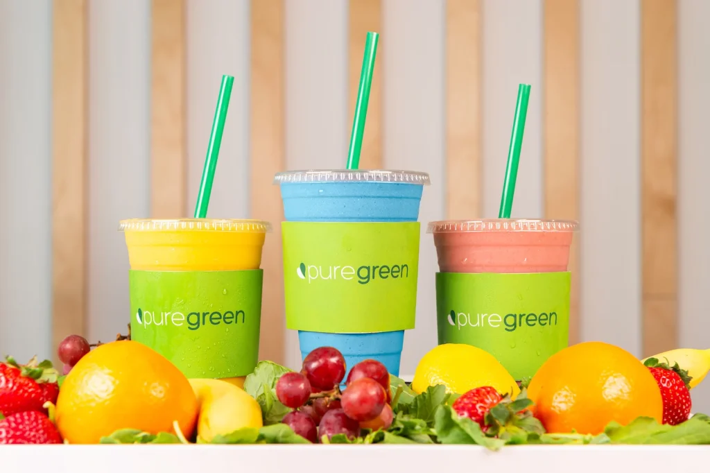 pure green missions - juice bar franchise