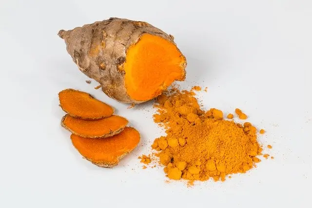 turmeric superfoods in pure green juices and smoothies