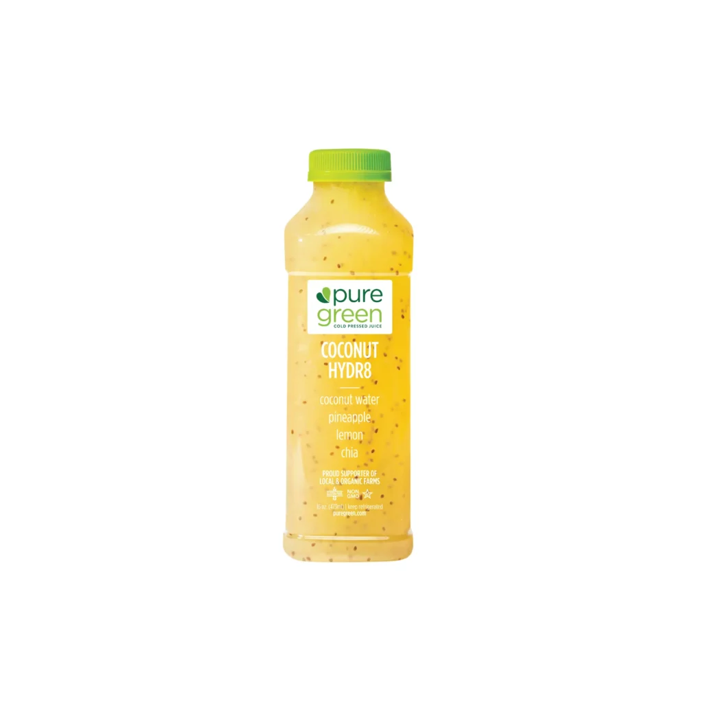 Coconut Hydr8 Cold Pressed Juice | Pure Green Franchise