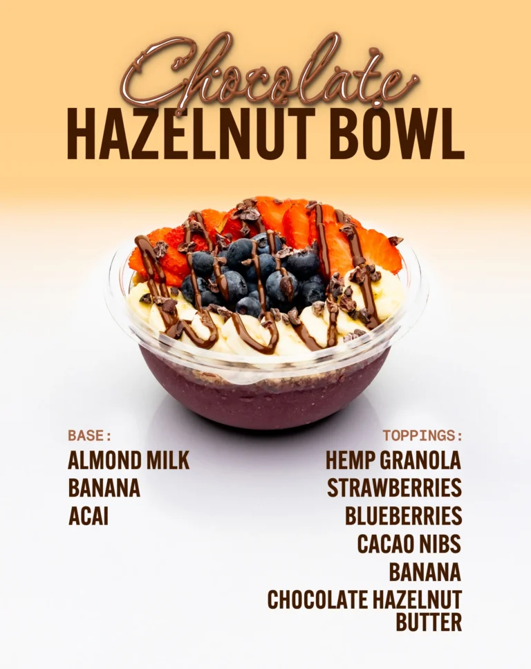 PG Chocolate Hazelnut Bowl