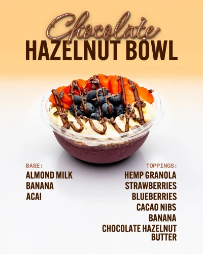 PG Chocolate Hazelnut Bowl