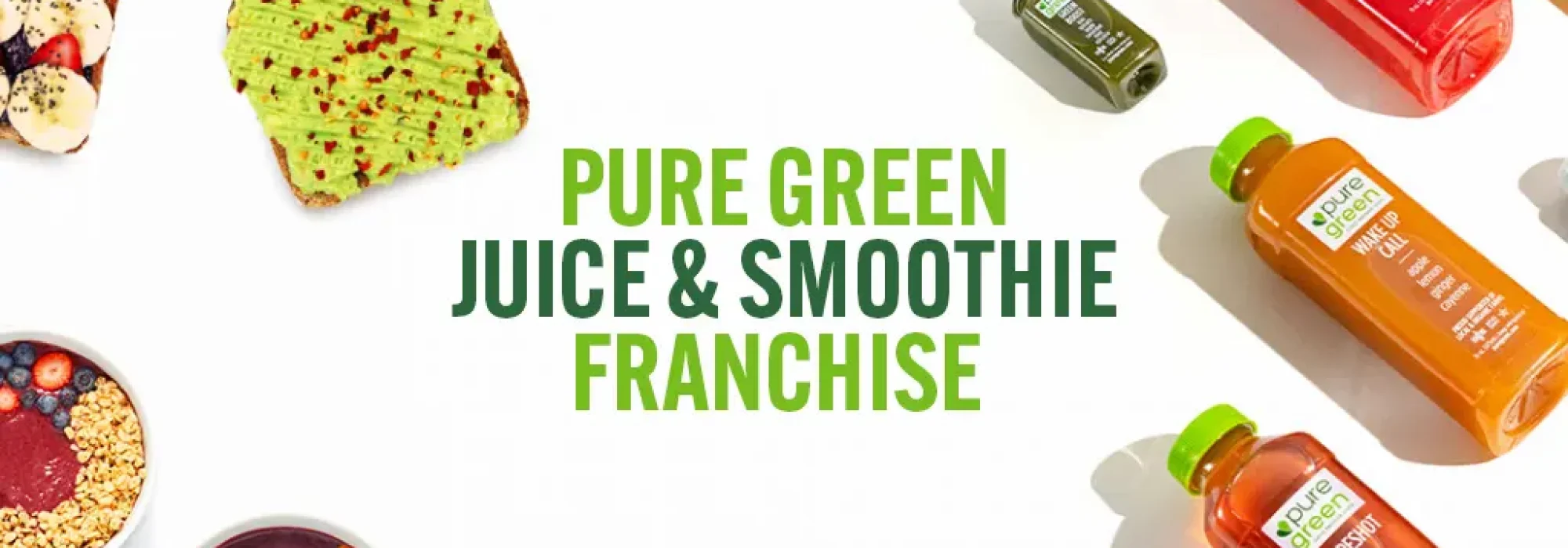 pure green juice smoothie franchise