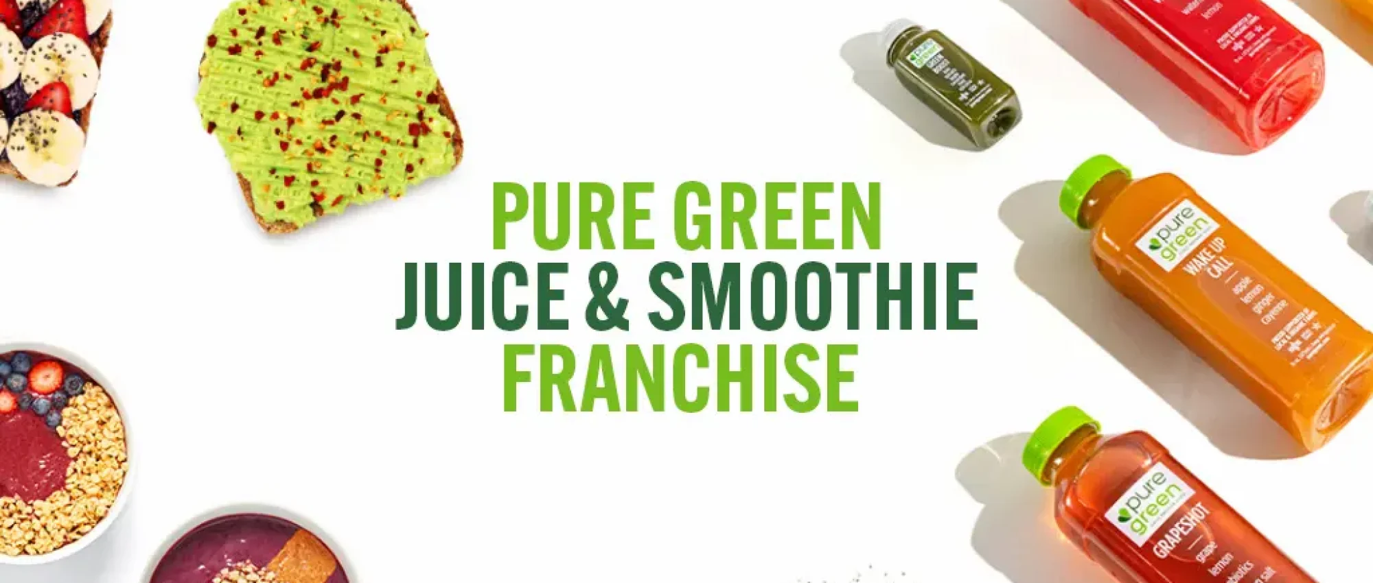 pure green juice smoothie franchise